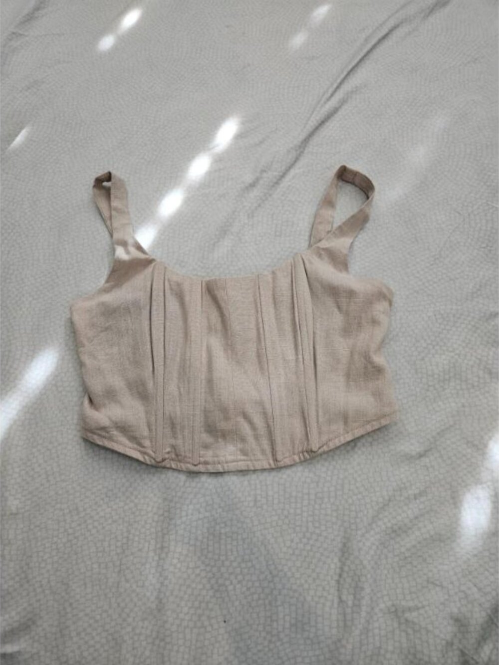 Top, Aakaa, S, Beige